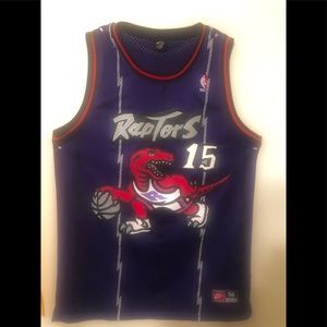 Toronto Raptors Vince Carter Jersey 15🔥🔥🔥🔥🔥☄️☄️☄️☄️☄️🧯🧯🧯🧯